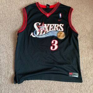 Sixers Allen iverson home jersey